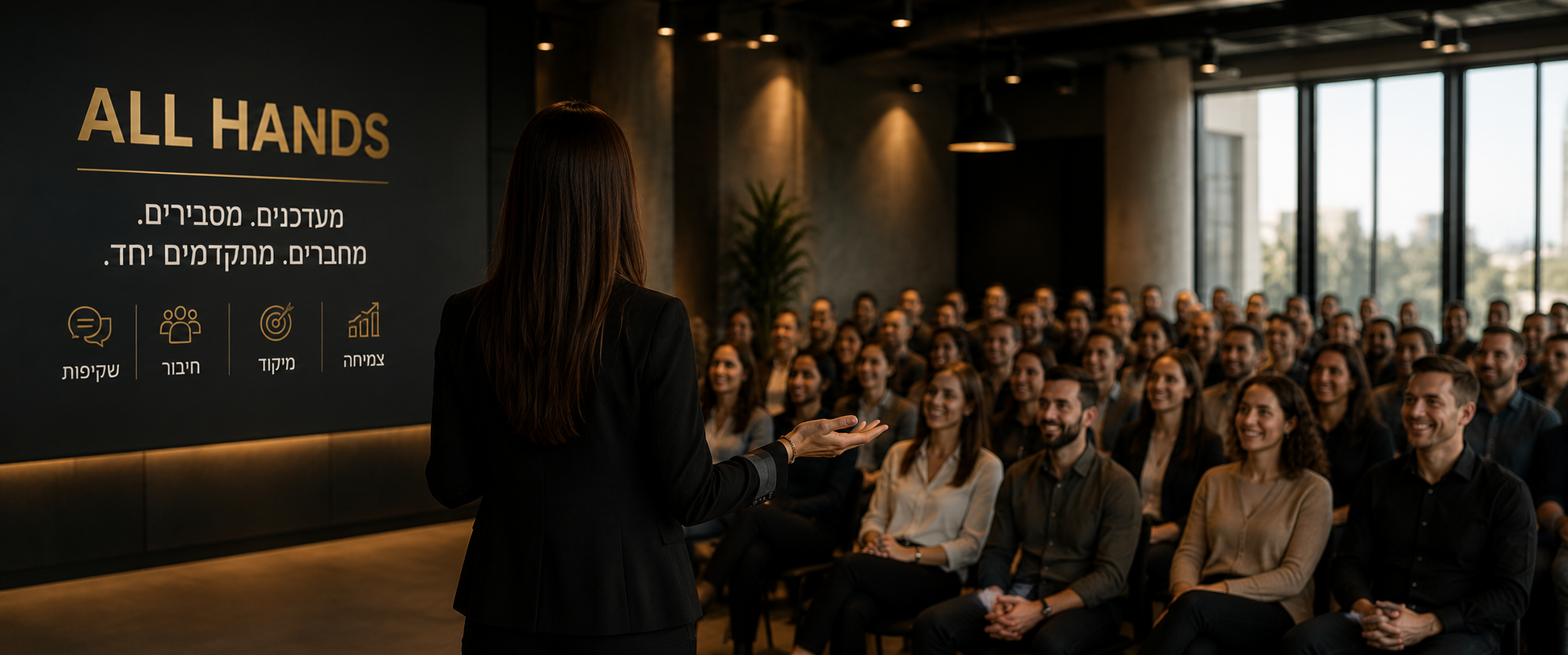 All hands meeting