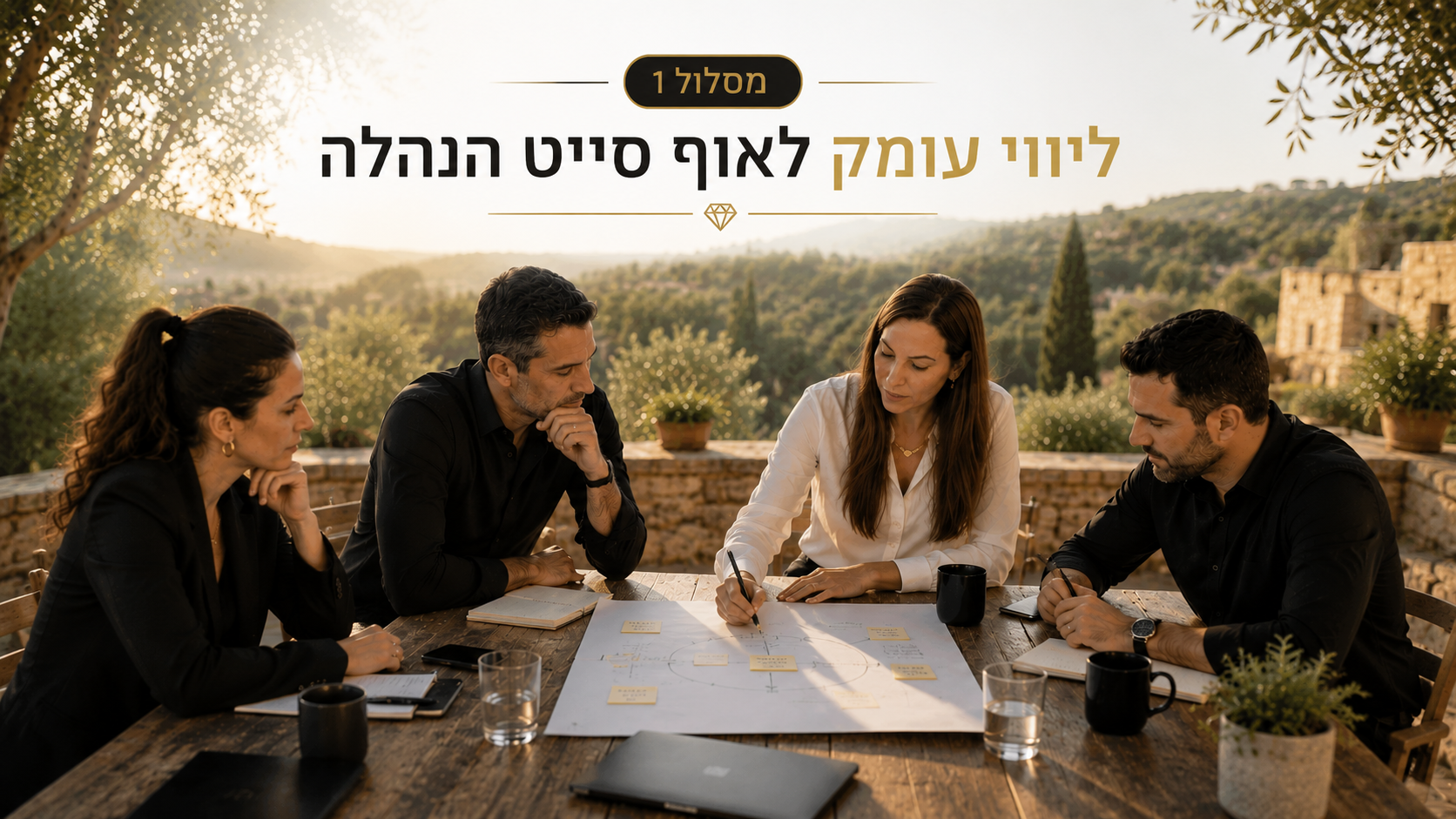 ליווי עומק לאוף סייט הנהלה